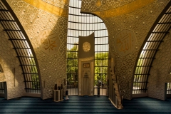 In der Moschee beim Gebet