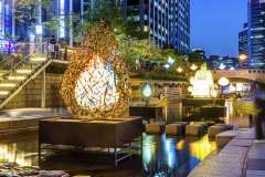 Cheonggyecheon, Hinze, 12 Punkte